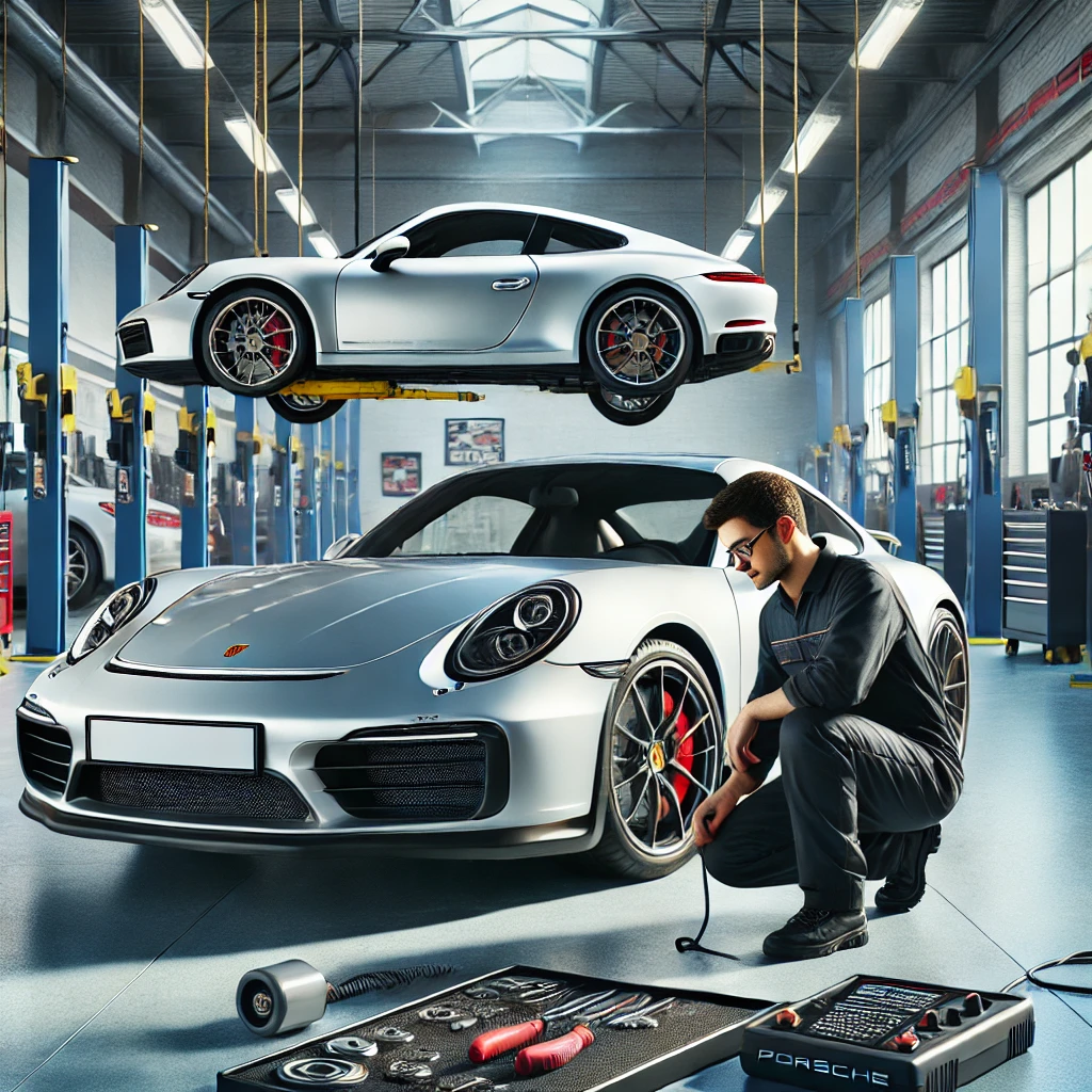 صيانة بورش في مركز كار إنجين - الرياض